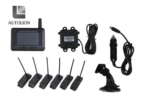 Strap On 24V Automatic Tire Pressure Monitoring System With Car Alarm Digital 6