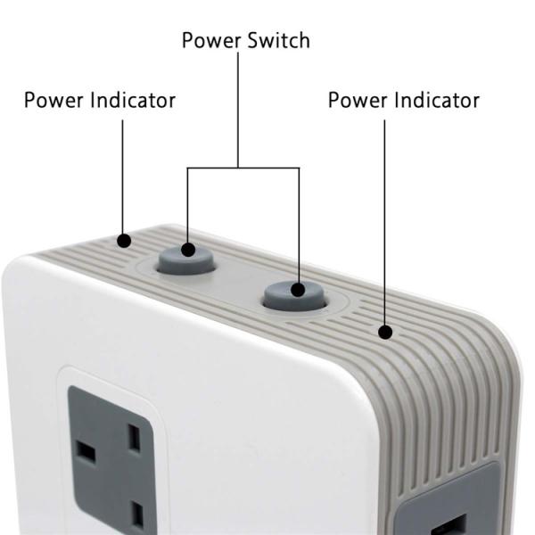 Domestic Creative Rubik'S Cube Vertical Plug Socket Board