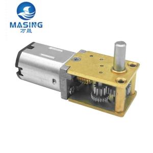 China MS12Z20 DC Worm Gear Motor 12v 24v Brushed Mini Gearbox High Torque Micro DC Gear Motor on sale
