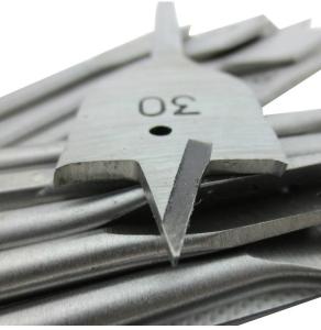 Buy cheap Inustrial quality helix shank flat drill bit specially for wood cutting product