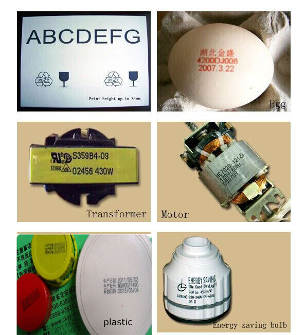 Industrial Digital Date Coding Equipment , Inkjet Date Coder For QR Code