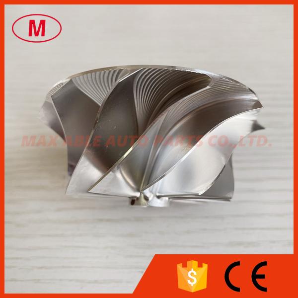 GTX3071 reverse XX8849-2 54.06/71.40mm 11+0blades performance bore:6.01 aluminum 2618/billet compressor wheel