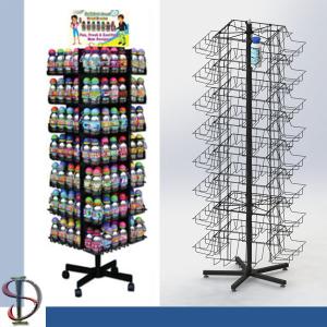 Mug Basket Display Rack / Black metal shelves display stand / Mug Rack / POP display stand / Spinner Display Stand
