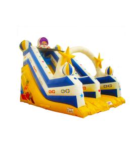 Buy cheap Double Stitching Inflatable Slides With Space Theme For Children Playgrounds product