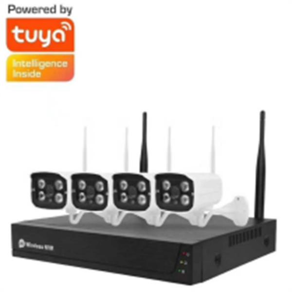 Quality 4/8 Channel Wifi Wireless CCTV Camera 1080P HD NVR Embedded Linux System for sale