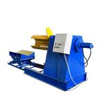 Full Automatic Pipe Bending Machine / Decoiler Uncoiler Machine High Speed 5T