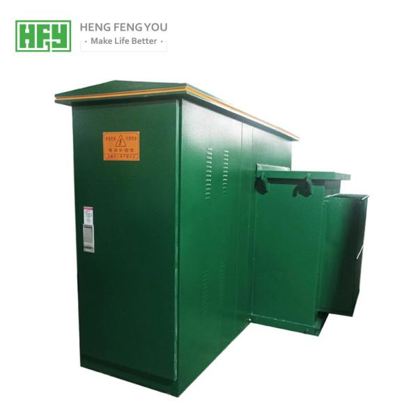 Fully enclosed low loss Combined pad mounted transformer prefabricated substation