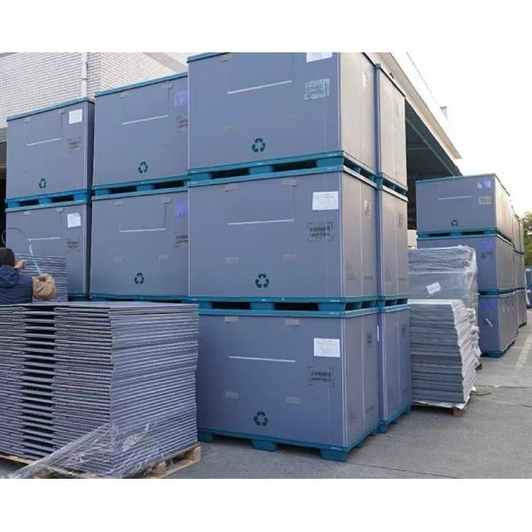 Plastic Pallet Box PP Corrugated Sheet Honeycomb Board Folding Shipping Container