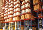 Pallet Rack Automated Storage Retrieval System S235JR Material Lage Scale