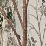 Custom Corner Artificial Ficus Tree Space Decoration Minimalist Style