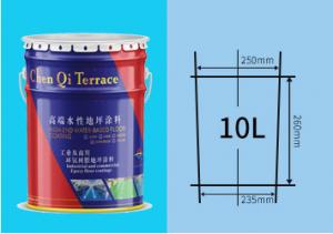 Buy cheap Round Metal 10L Paint Bucket For Waterborne Epoxy Floor Paints product