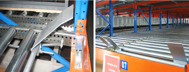 Gravity racking Pallet flow rack Warehouse Storage Rack