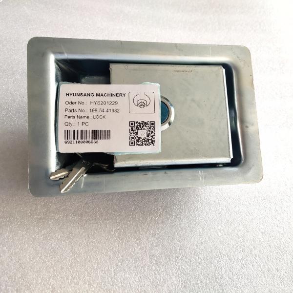 Quality Excavator Parts Lock Assy 198-54-41982 1985441982 For Komatsu PC200-6 PC200-7 PC200-8 for sale