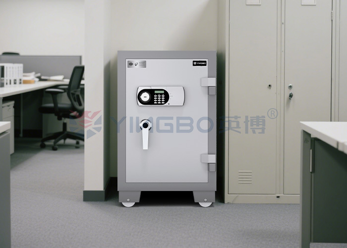 Three Composite Construction Fireproof Safe Box With Intelligent Dual Alarm System YB/FH-78 Fireproof Safe Box for Home and Office