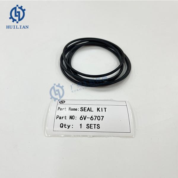 Excavator Seal Kit 6V-6707 82.14mm Inside Diameter Seal-O-Ring For 322B L 345B II 345B L 349D L 330D MH 325B L 336D