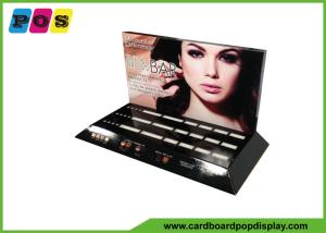 China Big Top Sign Cardboard Counter Display Units , Counter Display Boxes For Cosmetics CDU067 on sale