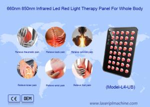 China Portable Wireless 620 nm Led Light Therapy Sleep Improvement Led Light Panel on sale