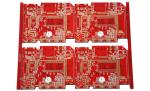multilayer pcb 6layers pcb electronics motherboard PCB Red solder mask PCB