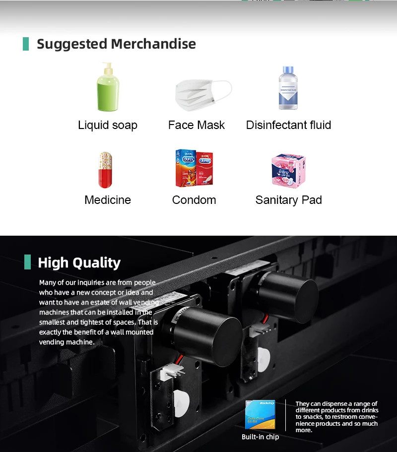 PPE Vending Machine With Temperature Scanner Thermometer For Hospital