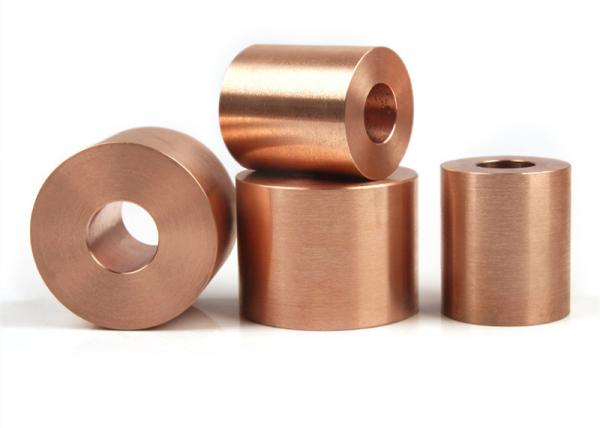 Quality Heat Resistant Tungsten Copper Alloy , W Cu Alloy Machined Parts Electrode for sale