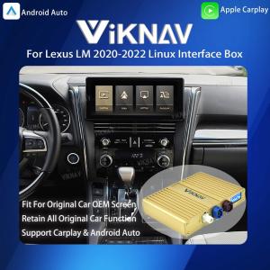 Buy cheap Viknav Linux System For Lexus LM 2020-2022 Wireless Apple CarPlay Android Auto Only Support Original Car OEM Screen product