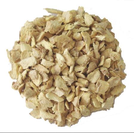 Quality Top Grade China Gold Supplier  Bulk Dehydrated Crushed Ginger Chunks for sale