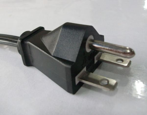 Quality UL/CSA approved SPT-3 North American power cord with Nema 6-15p plug for sale