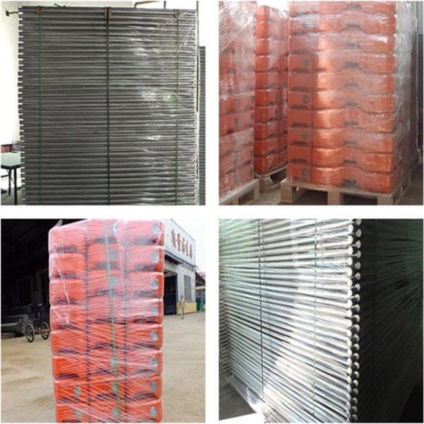Australia Standard Galvanized Temporary Mesh Fence Movable With PVC Feet