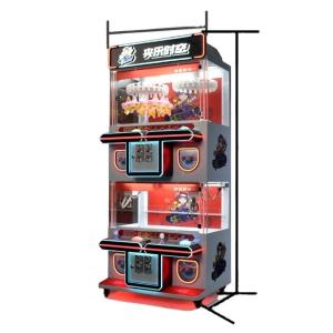 Buy cheap Amusement Game Center Crane Machine Gift Arcade Claw Machine 4 Person Double Clip Toy product