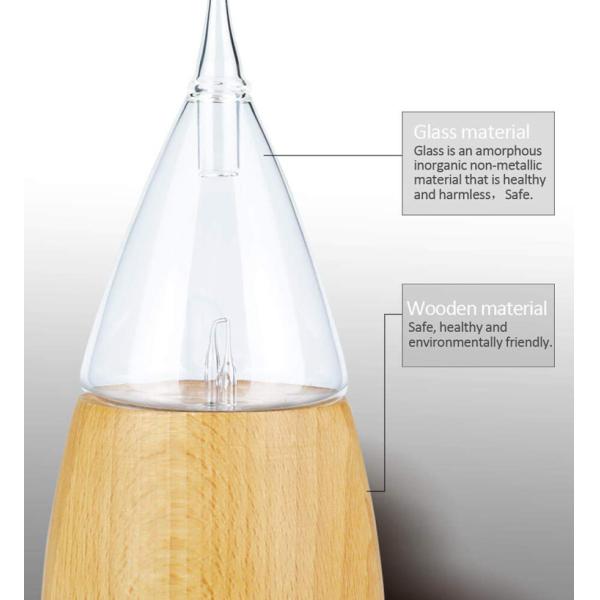 70ml 7 Color Changing Waterless Nebulizing Essential Oil Diffuser