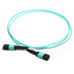 Buy cheap Factory Outlet MTP/MPO Optical Patch Chord Blue OM3 Duplex GR-1435-Core For WLAN Net product