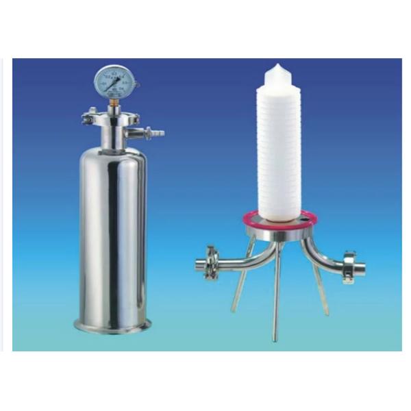 Electronic Industrial Filter Housing , Stainless Steel Water Filter Housing