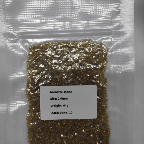 3.0 - 3.5mm Flat HPHT Lab Grown Diamonds HPHT Mono Yellow Diamond Stone