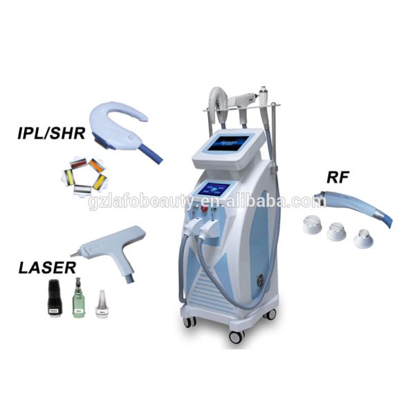 4 In 1 SHR OPT E light rf ipl laser multi-functional beauty equipment