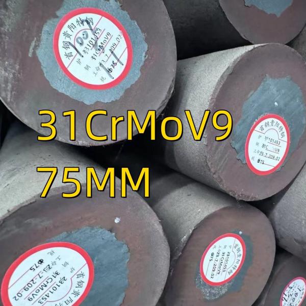 31crmov09 Q+T 1.8519 Alloy Steel Round Bar Rod 30-500mm Hot Rolled And Forged Nitriding Steel Rod