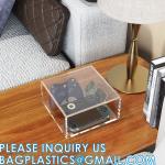 Clear Cube Display Case, Multi-Purpose Box Square Container, Decorative Acrylic