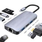 4K HDMI 9 In 1 USB- C Hub with USB 3.1 Multi Port Docking Station Adapter Mac