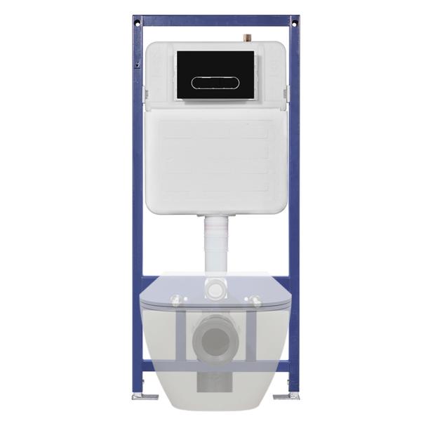 Quality Standard Full Frame Concealed Tank with Ceramic Flush Valve Specifications for sale