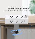 Boente multifunctional power plug table clamp mount outlet / movable desk socket