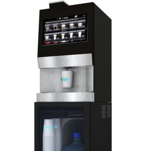 Automatic Cappuccino Latte Mocha Table Top Coffee Vending Machine
