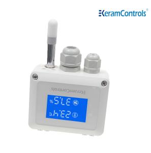 Buy cheap Air Temperature And Humidity Sensor RS485 Wall Mount Temp Humid Transmitter product