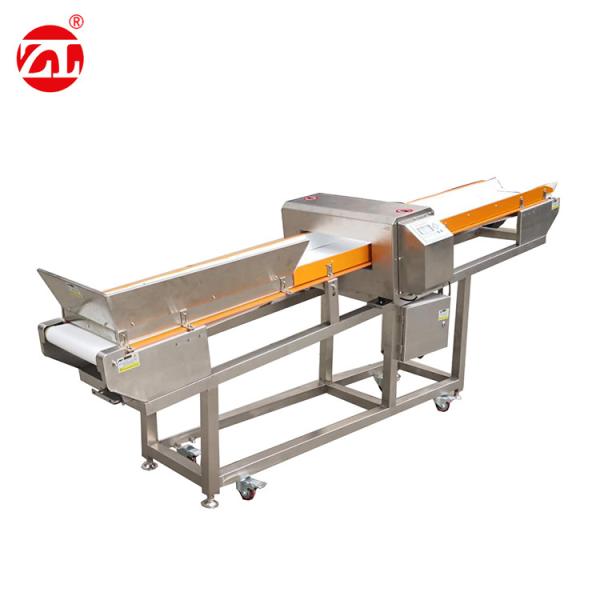 Quality Long Conveyor Belt Metal Detector Equipment For Bulk Puffed Food for sale