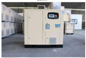 Buy cheap 22Kw Variable Speed Screw Compressor Rotary 440v Single Stage Boss End product