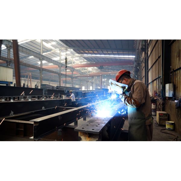 Hot Selling Metal Frame Steel Structure Warehouse Workshop Hangar Building Without Middle Columns