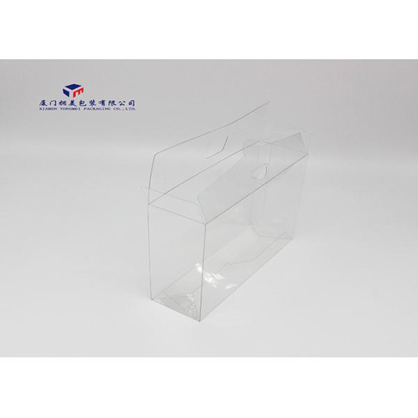 0.4mm Thickness PET Plastic Box Automatic Lock Bottom Design Fast Delivery