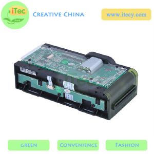 Buy cheap motorized card reader/writer with Sam slot RS232 / USB interface ATM EMV card reader product