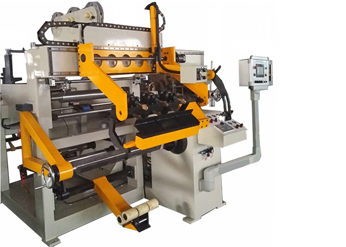 Buy cheap Copper And Aluminium Foil Transformer Winder Machine With Two Foil Decoiler product