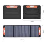 Battery Powered Solar Panel Powerstation Lifepo4 Lithium Ion 100W Foldable