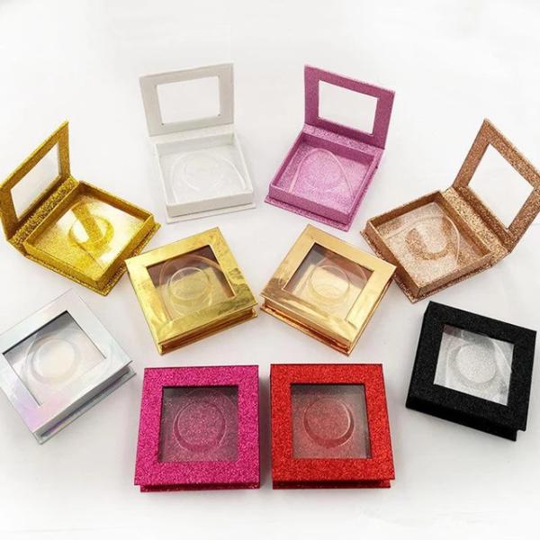 Quality Glitter Custom Eyelash Packaging Lash Subscription Boxes for sale