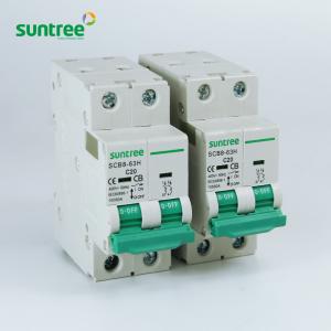 Buy cheap Terminals IP20 Mini 3 Pole IEC60898 Mcb Circuit Breakers product